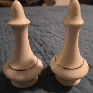 Lenox porcelain salt and pepper shakers